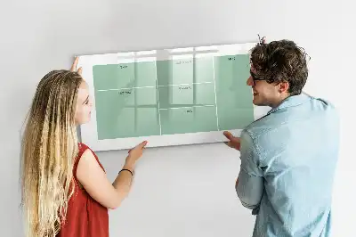 Tableau magnétique à dessiner organisateur de bureau