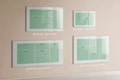 Tableau magnétique à dessiner organisateur de bureau