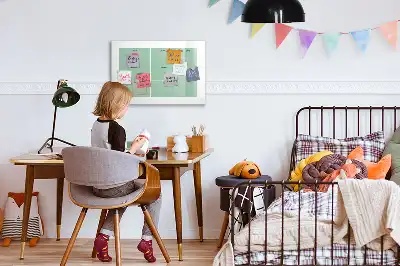Tableau magnétique à dessiner organisateur de bureau