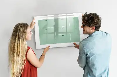 Tableau magnétique à dessiner organisateur de bureau