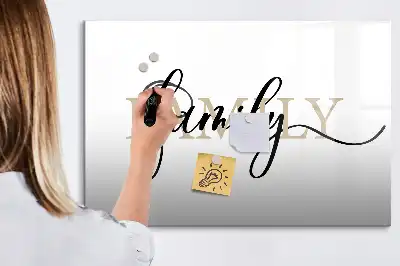 Tableau magnétique pour dessiner modèle Famille