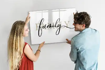 Tableau magnétique pour dessiner modèle Famille