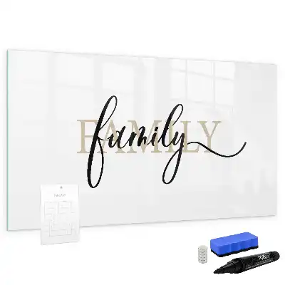 Tableau magnétique pour dessiner modèle Famille