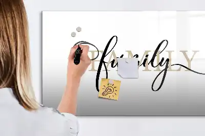 Tableau magnétique pour dessiner modèle Famille
