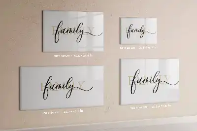 Tableau magnétique pour dessiner modèle Famille