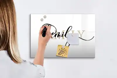 Tableau magnétique pour dessiner modèle Famille