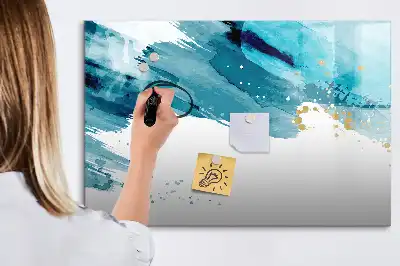 Tableau magnétique à dessiner modèle Coup de pinceau