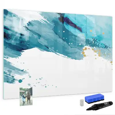 Tableau magnétique à dessiner modèle Coup de pinceau