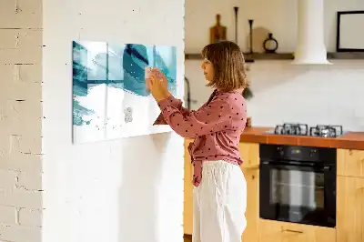 Tableau magnétique à dessiner modèle Coup de pinceau