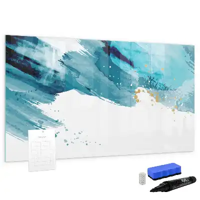 Tableau magnétique à dessiner modèle Coup de pinceau