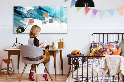 Tableau magnétique à dessiner modèle Coup de pinceau
