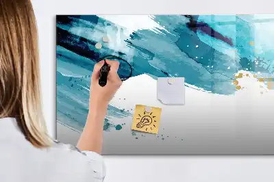 Tableau magnétique à dessiner modèle Coup de pinceau