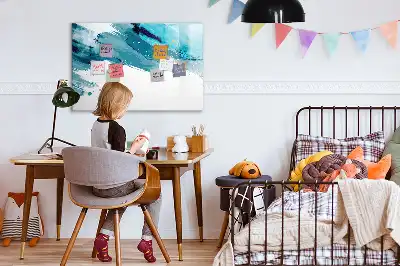 Tableau magnétique à dessiner modèle Coup de pinceau