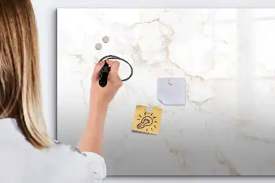 Tableau magnétique de dessin modèle en marbre élégant