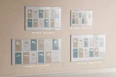 Tableau magnétique à dessiner avec motifs de chats