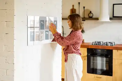 Tableau magnétique à dessiner avec motifs de chats