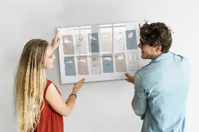 Tableau magnétique à dessiner avec motifs de chats