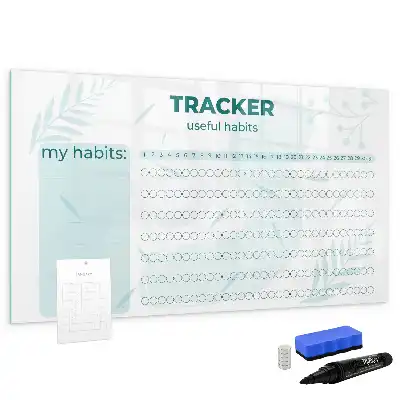 Planificateur d'habitudes tableau magnétique pour dessiner