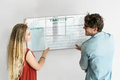 Planificateur d'habitudes tableau magnétique pour dessiner