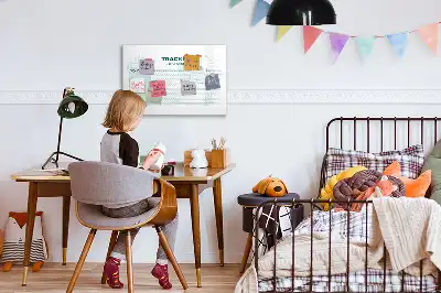 Planificateur d'habitudes tableau magnétique pour dessiner