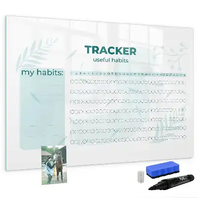 Planificateur d'habitudes tableau magnétique pour dessiner