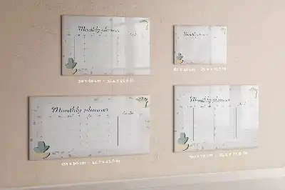 Tableau magnétique pour dessiner planificateur mensuel