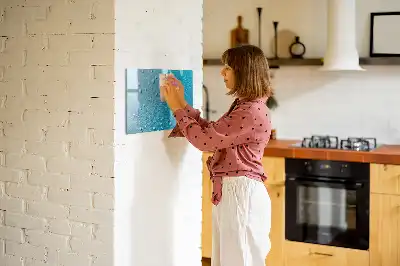 Tableau magnétique à dessiner modèle gouttes d'eau