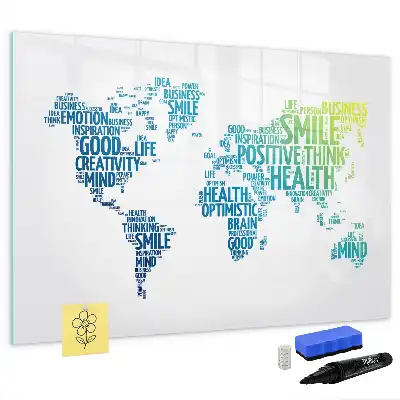 Tableau magnétique à dessiner carte de mots doux