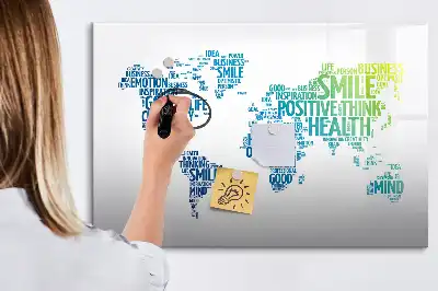 Tableau magnétique à dessiner carte de mots doux
