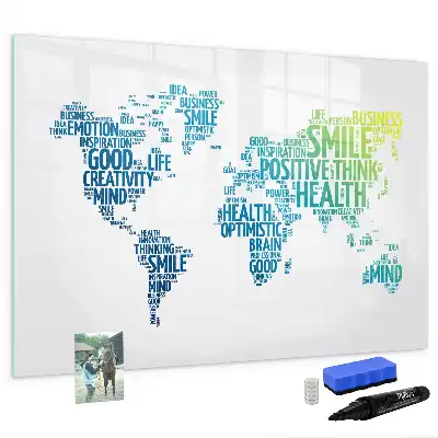 Tableau magnétique à dessiner carte de mots doux
