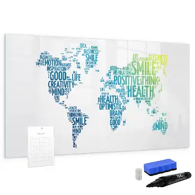 Tableau magnétique à dessiner carte de mots doux