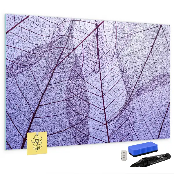 Tableau magnétique pour dessiner modèle feuilles de la nature