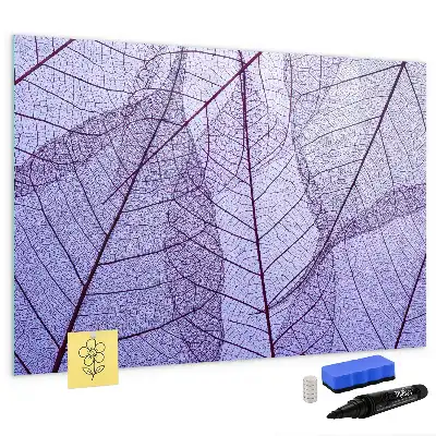 Tableau magnétique pour dessiner modèle feuilles de la nature