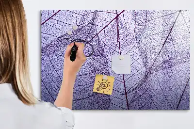 Tableau magnétique pour dessiner modèle feuilles de la nature