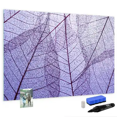 Tableau magnétique pour dessiner modèle feuilles de la nature