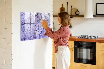 Tableau magnétique pour dessiner modèle feuilles de la nature
