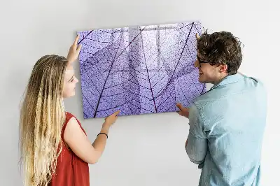 Tableau magnétique pour dessiner modèle feuilles de la nature
