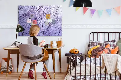 Tableau magnétique pour dessiner modèle feuilles de la nature
