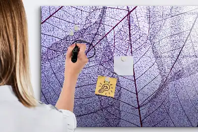 Tableau magnétique pour dessiner modèle feuilles de la nature
