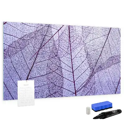Tableau magnétique pour dessiner modèle feuilles de la nature