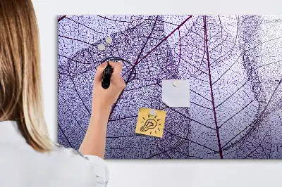 Tableau magnétique pour dessiner modèle feuilles de la nature