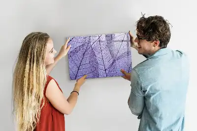 Tableau magnétique pour dessiner modèle feuilles de la nature