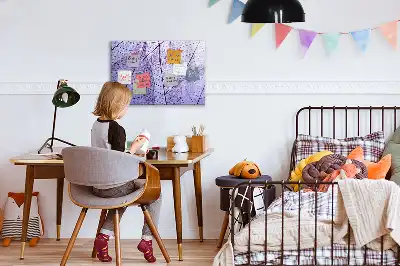 Tableau magnétique pour dessiner modèle feuilles de la nature