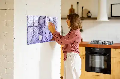 Tableau magnétique pour dessiner modèle feuilles de la nature