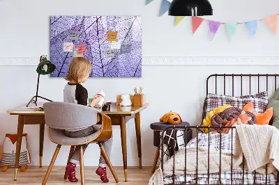 Tableau magnétique pour dessiner modèle feuilles de la nature