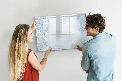 Tableau magnétique de dessin modèle esquisse de plantes