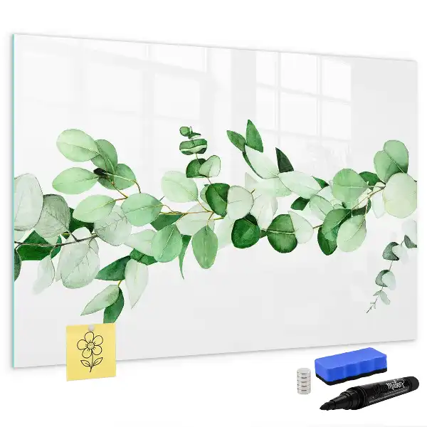 Tableau magnétique pour dessin modèle rameaux de plantes