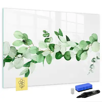Tableau magnétique pour dessin modèle rameaux de plantes