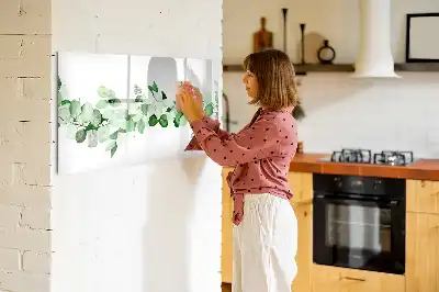 Tableau magnétique pour dessin modèle rameaux de plantes
