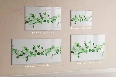 Tableau magnétique pour dessin modèle rameaux de plantes